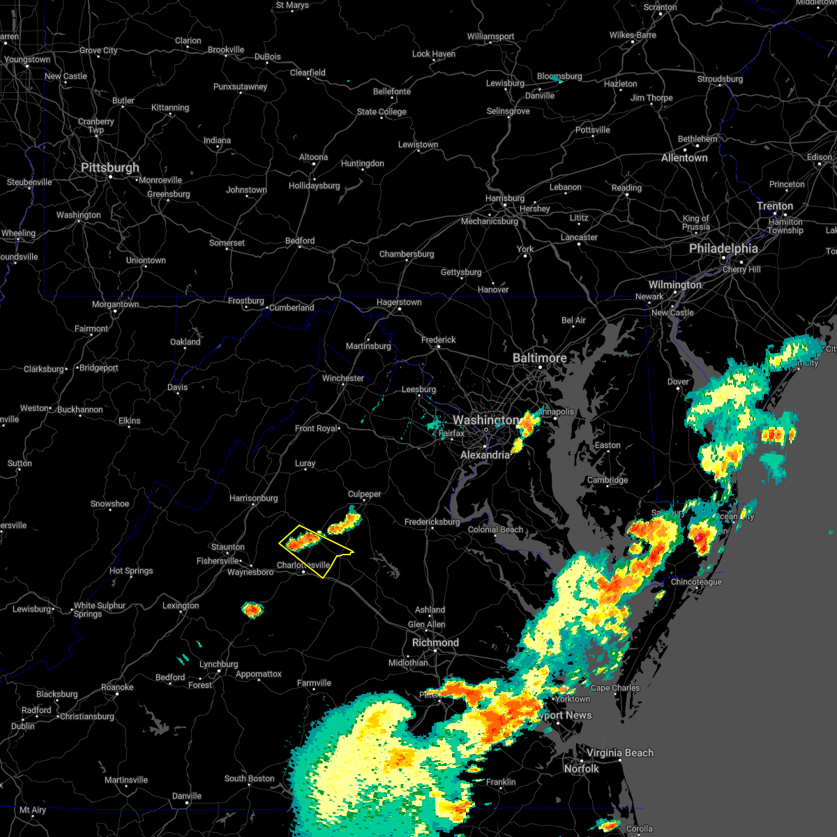 Interactive Hail Maps Hail Map for Ruckersville, VA