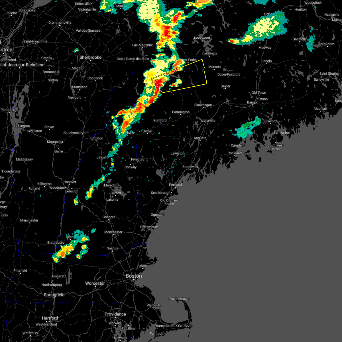 Interactive Hail Maps Hail Map for Bingham, ME
