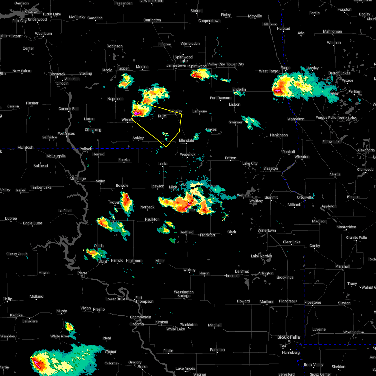 Interactive Hail Maps Hail Map for Edgeley, ND