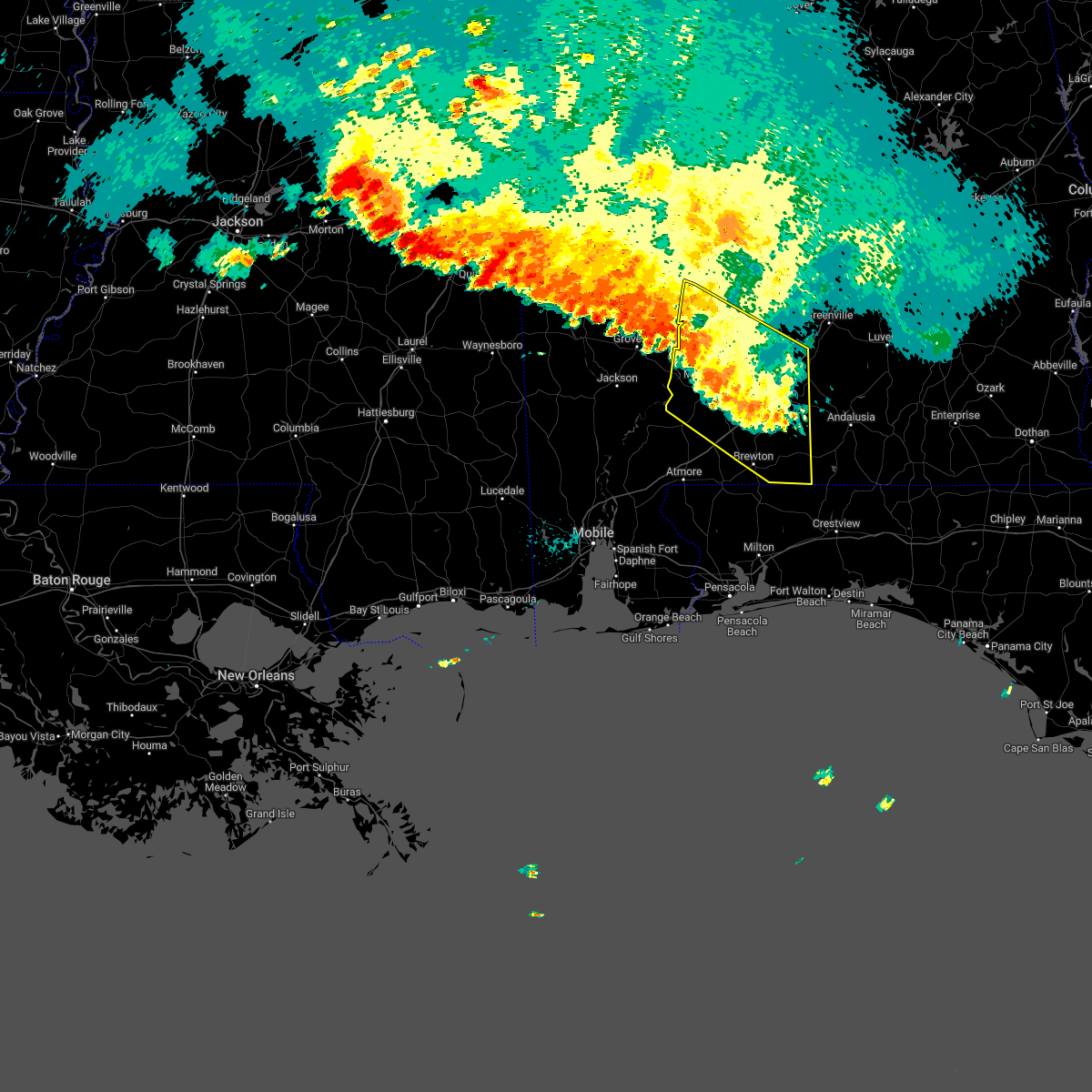 Interactive Hail Maps Hail Map for AL