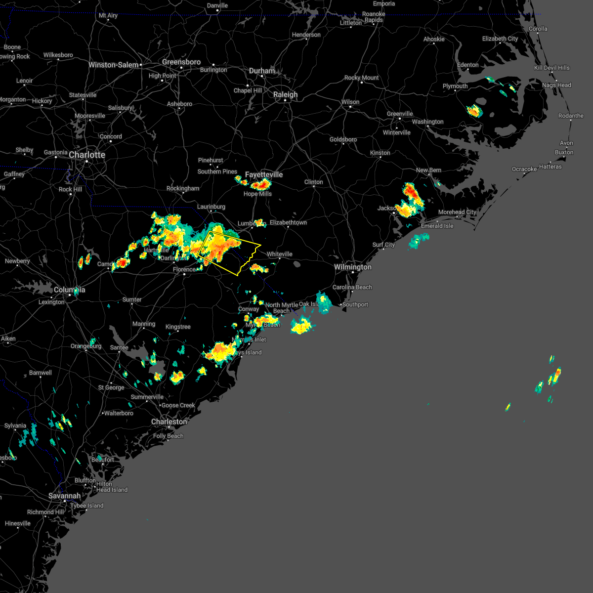 Interactive Hail Maps Hail Map for Latta, SC