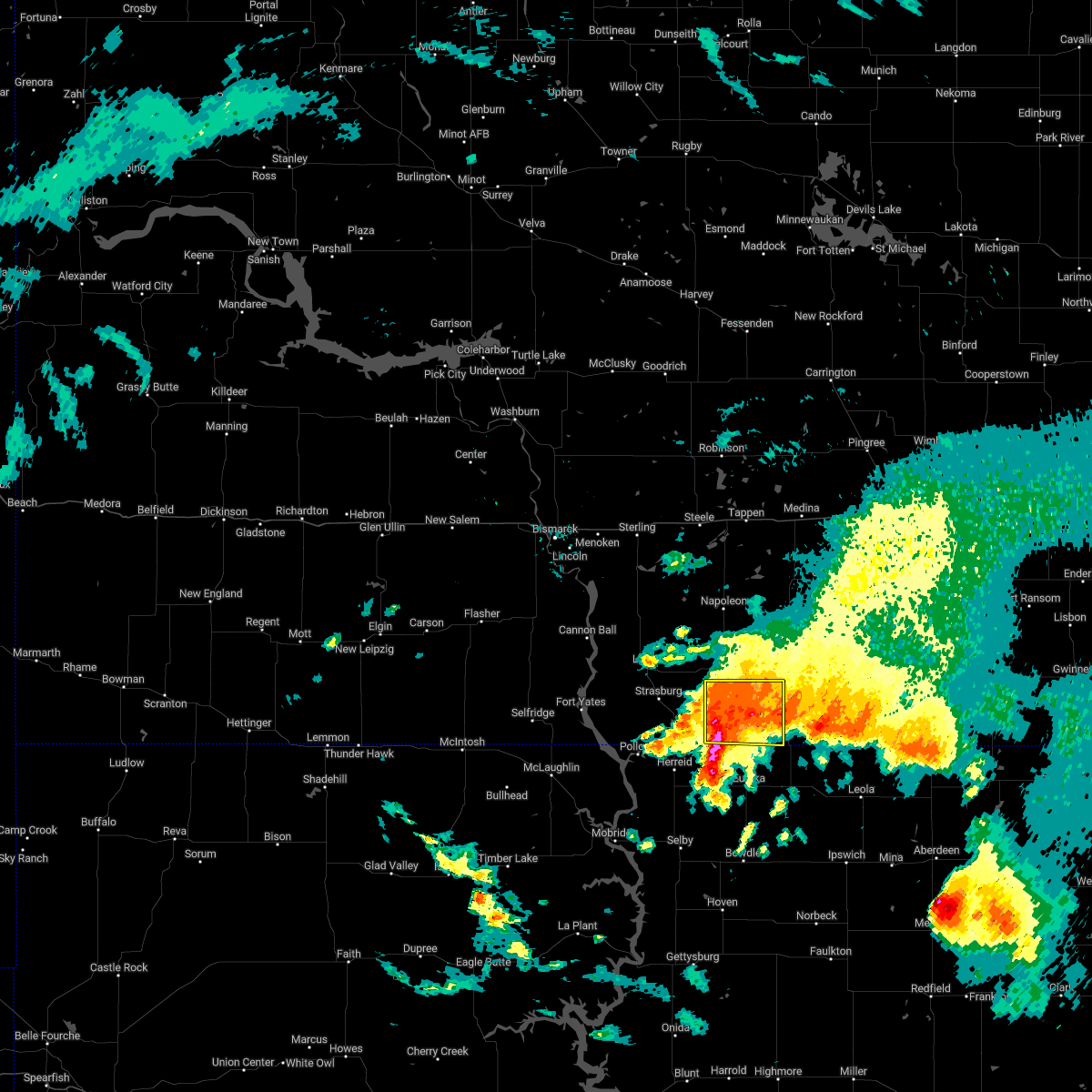 Interactive Hail Maps Hail Map for Zeeland, ND