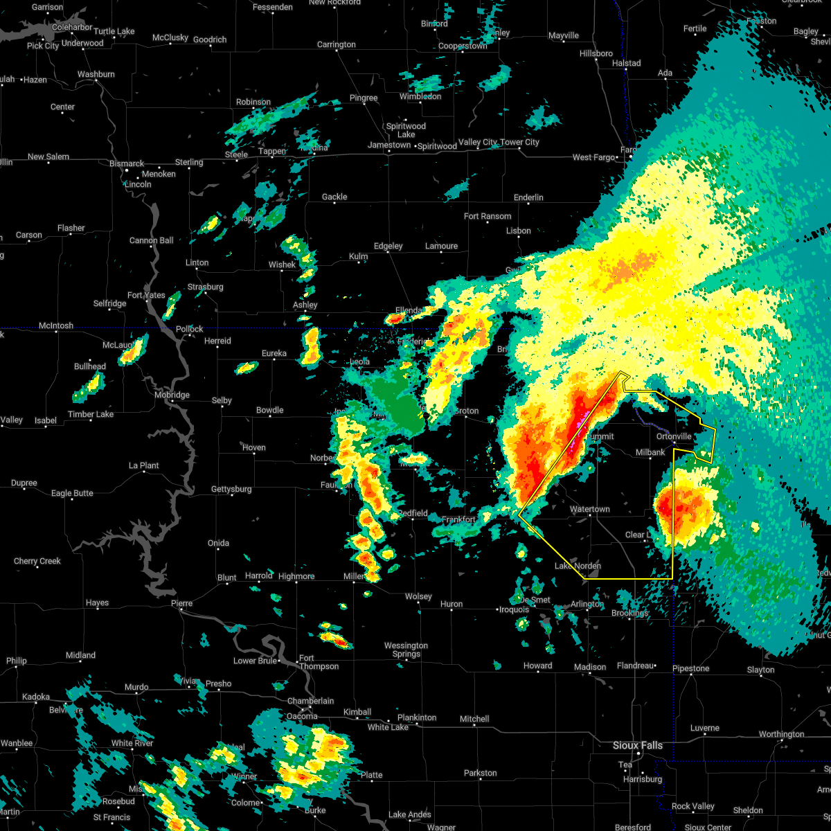 Interactive Hail Maps Hail Map for Twin Brooks, SD