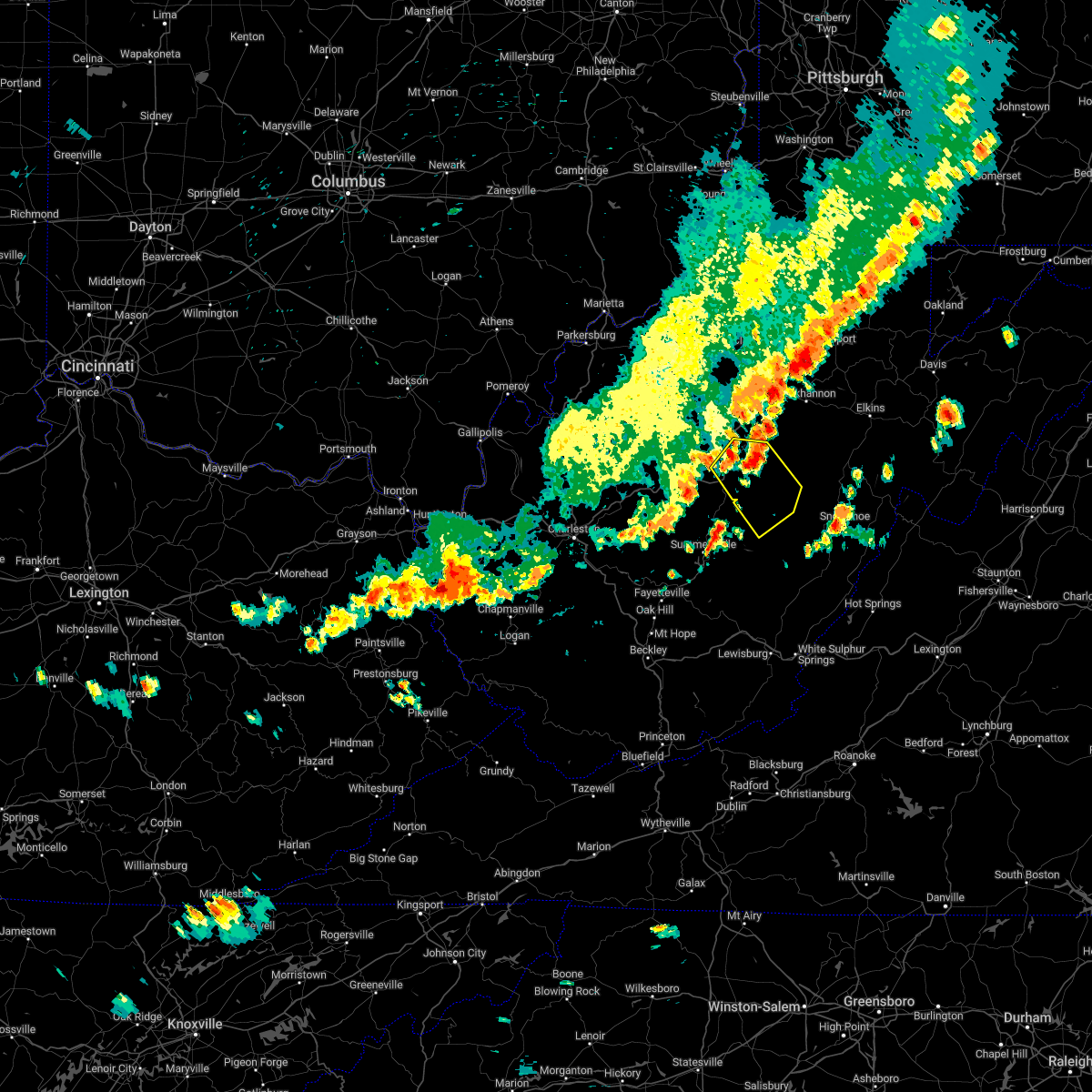 Interactive Hail Maps Hail Map for Gassaway, WV