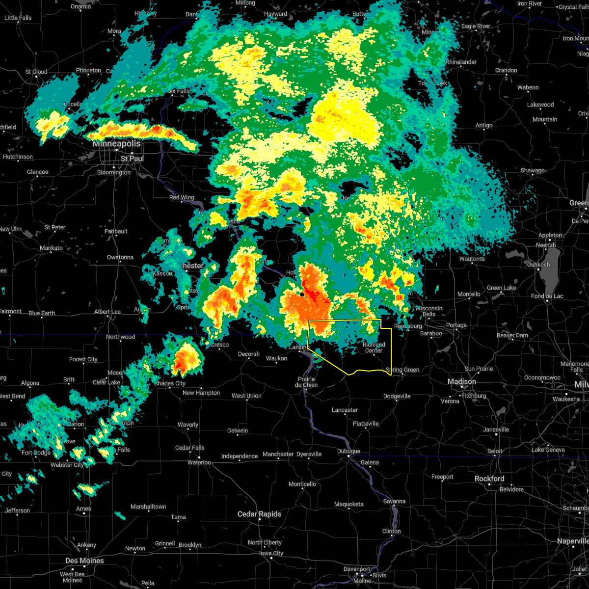 Interactive Hail Maps Hail Map for Richland Center, WI