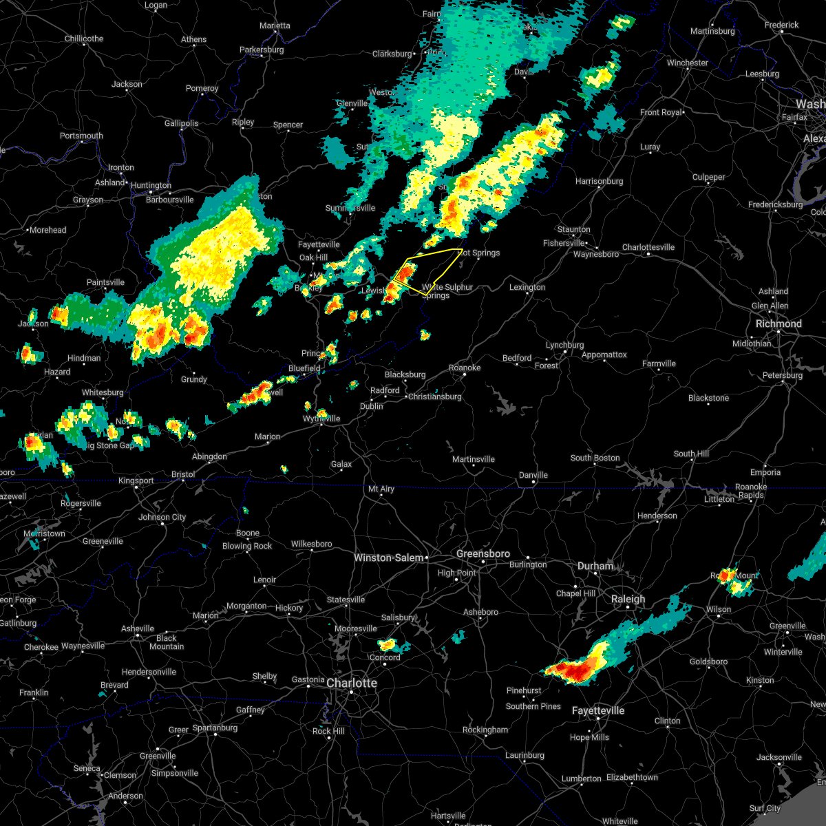 Interactive Hail Maps Hail Map for Lewisburg, WV