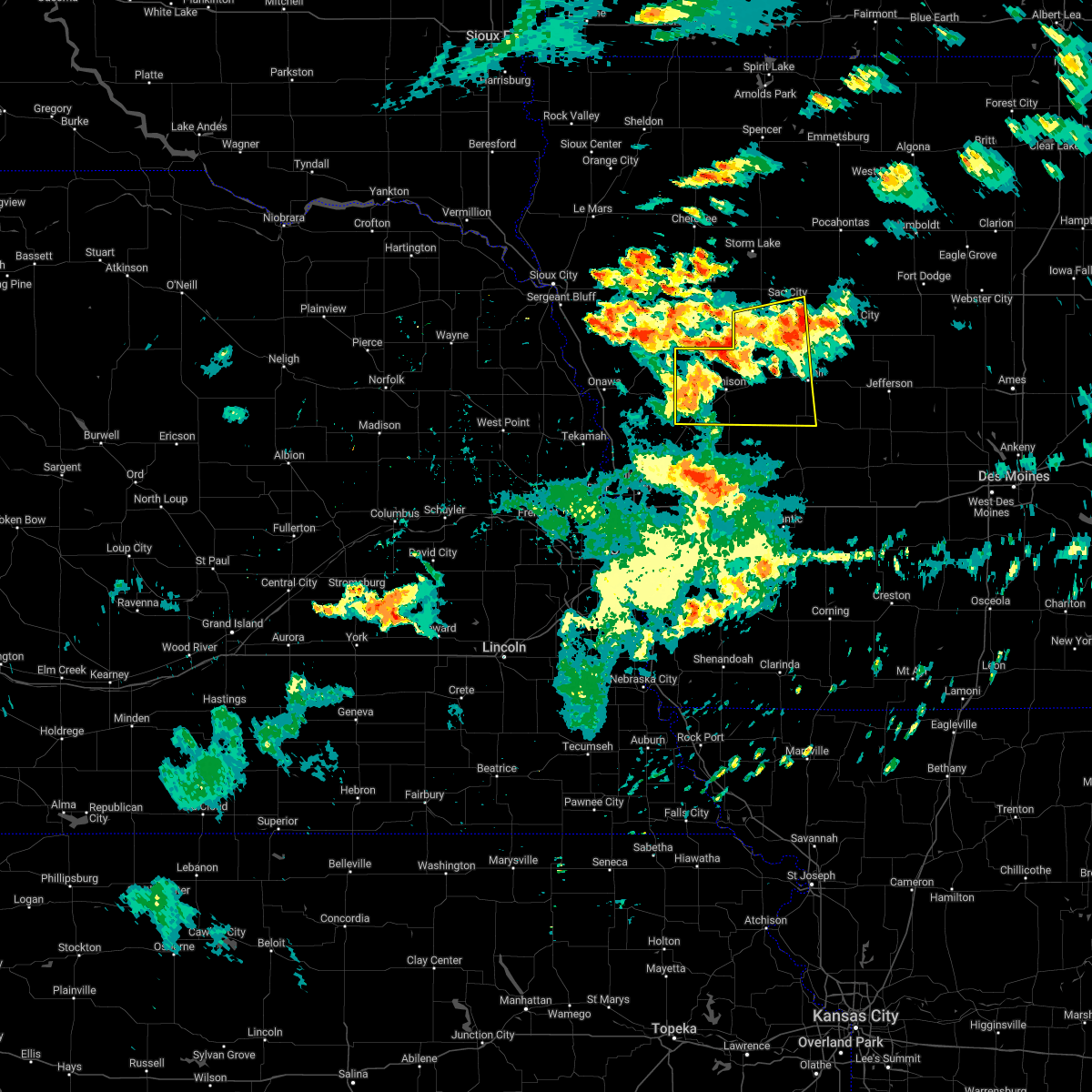 Interactive Hail Maps Hail Map for Schleswig, IA