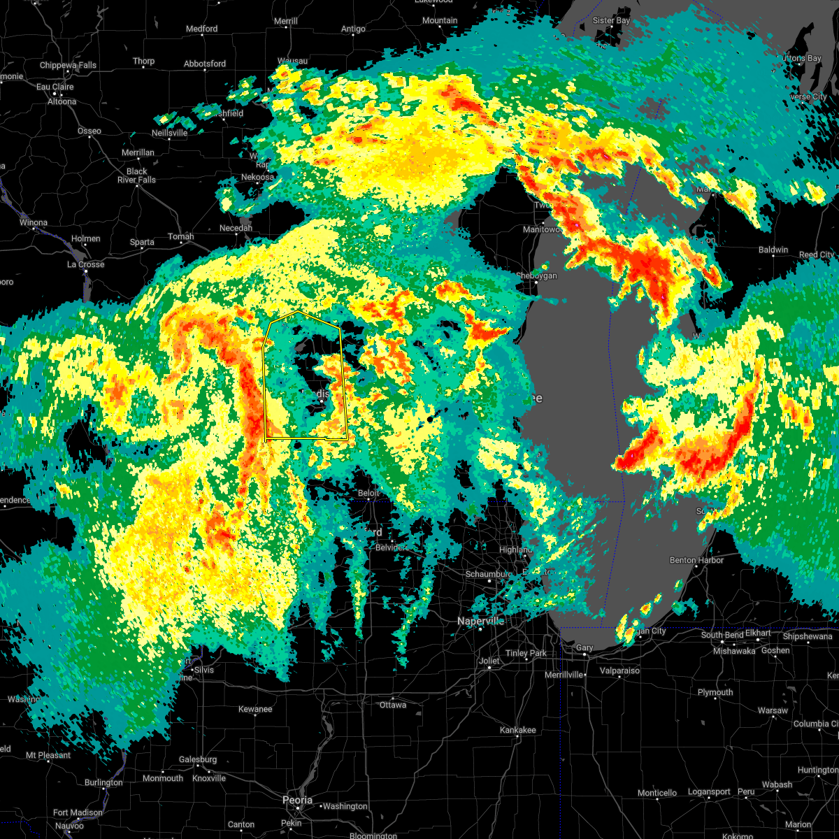 Interactive Hail Maps Hail Map for WI