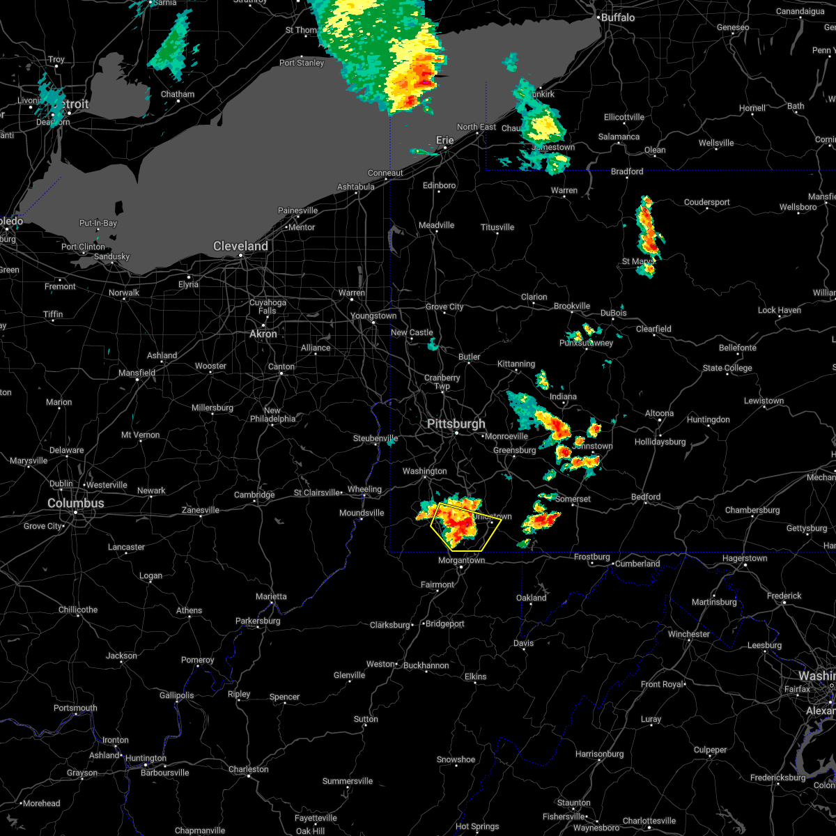 Interactive Hail Maps Hail Map for Smithfield, PA