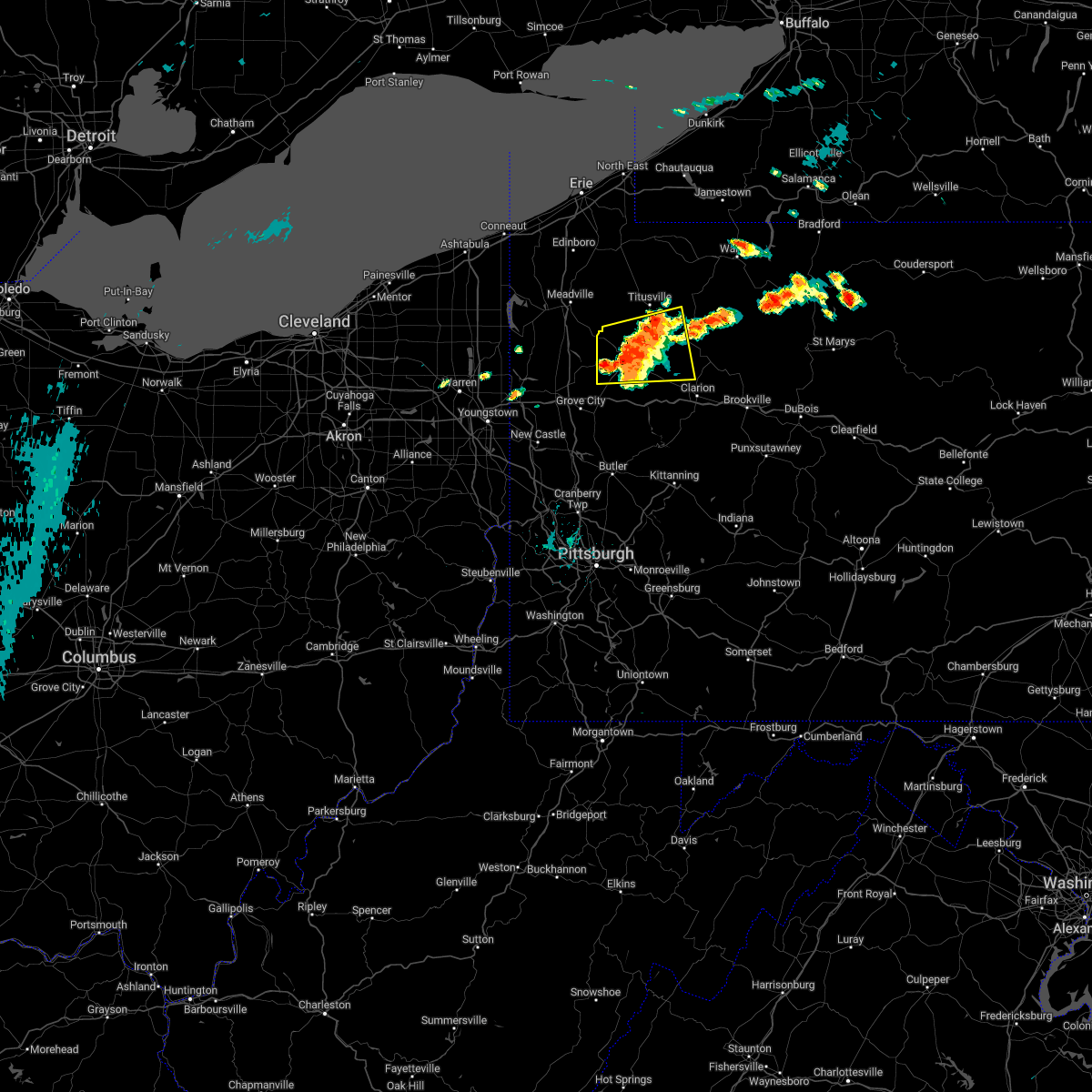 Interactive Hail Maps Hail Map for Cooperstown, PA