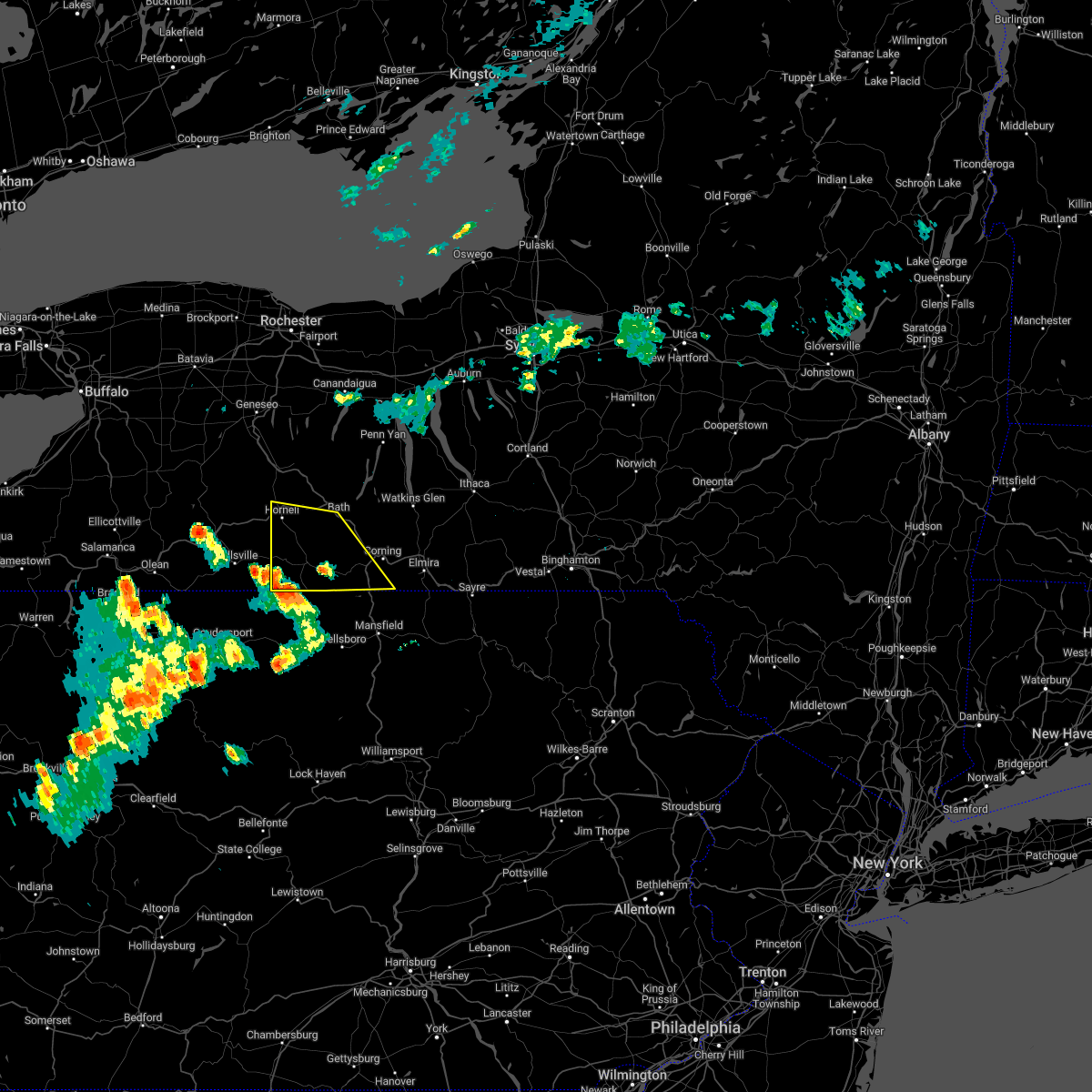 Interactive Hail Maps Hail Map for Addison, NY
