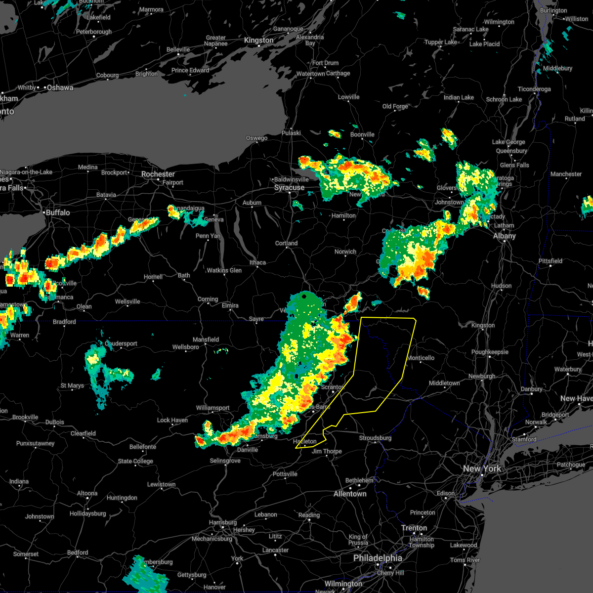 Interactive Hail Maps Hail Map for Freeland, PA