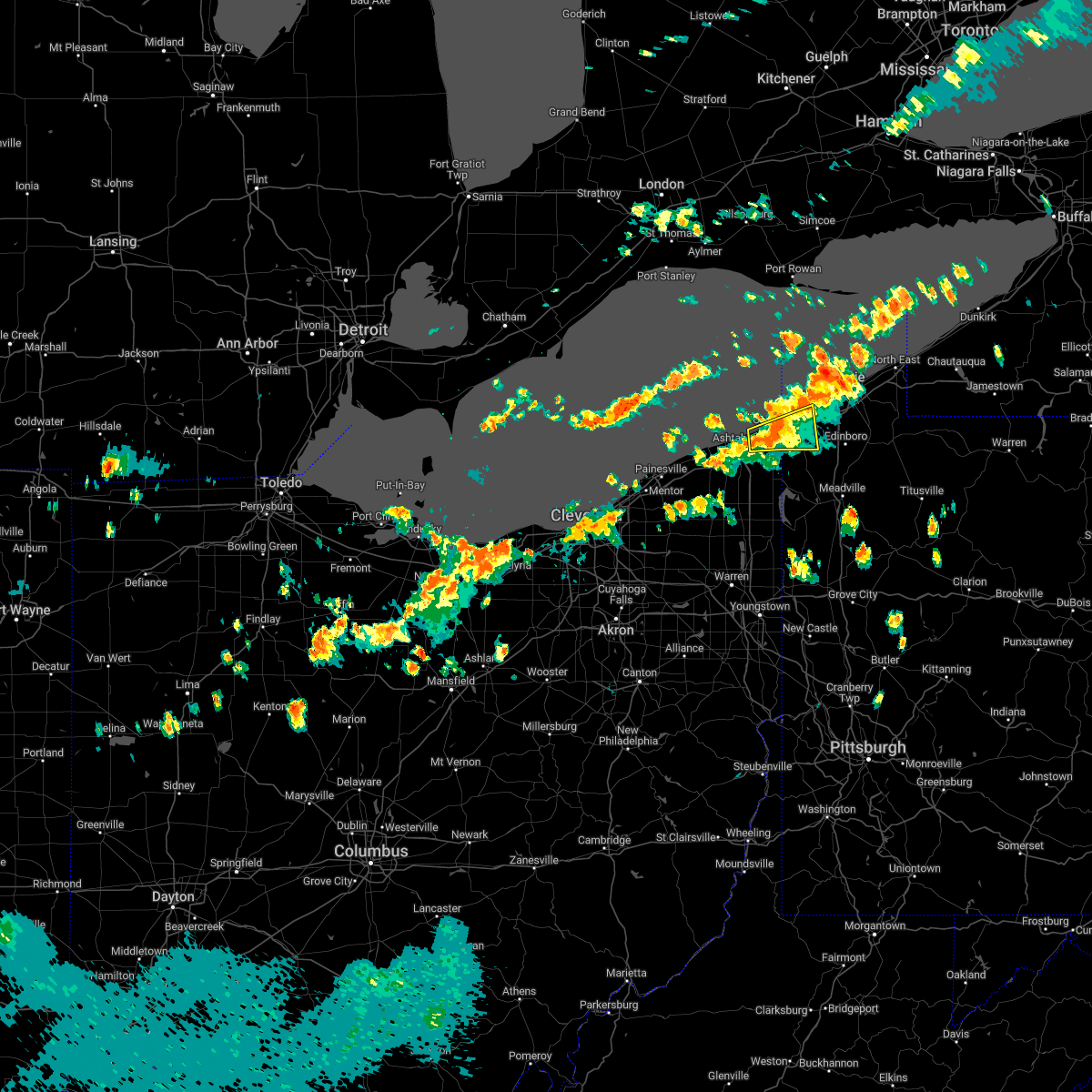 Interactive Hail Maps Hail Map for Girard, PA