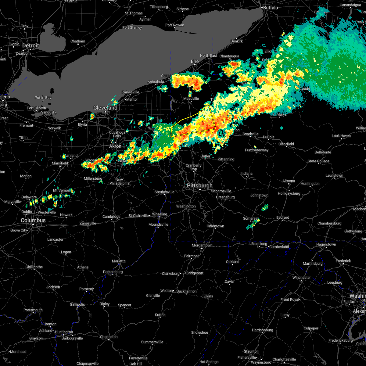 Interactive Hail Maps Hail Map for Cooperstown, PA