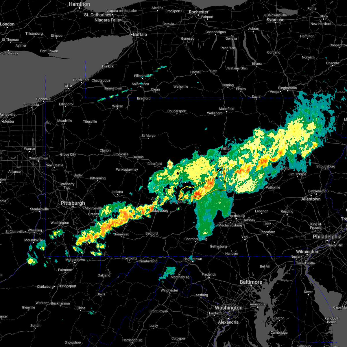 Interactive Hail Maps Hail Map for Richfield, PA