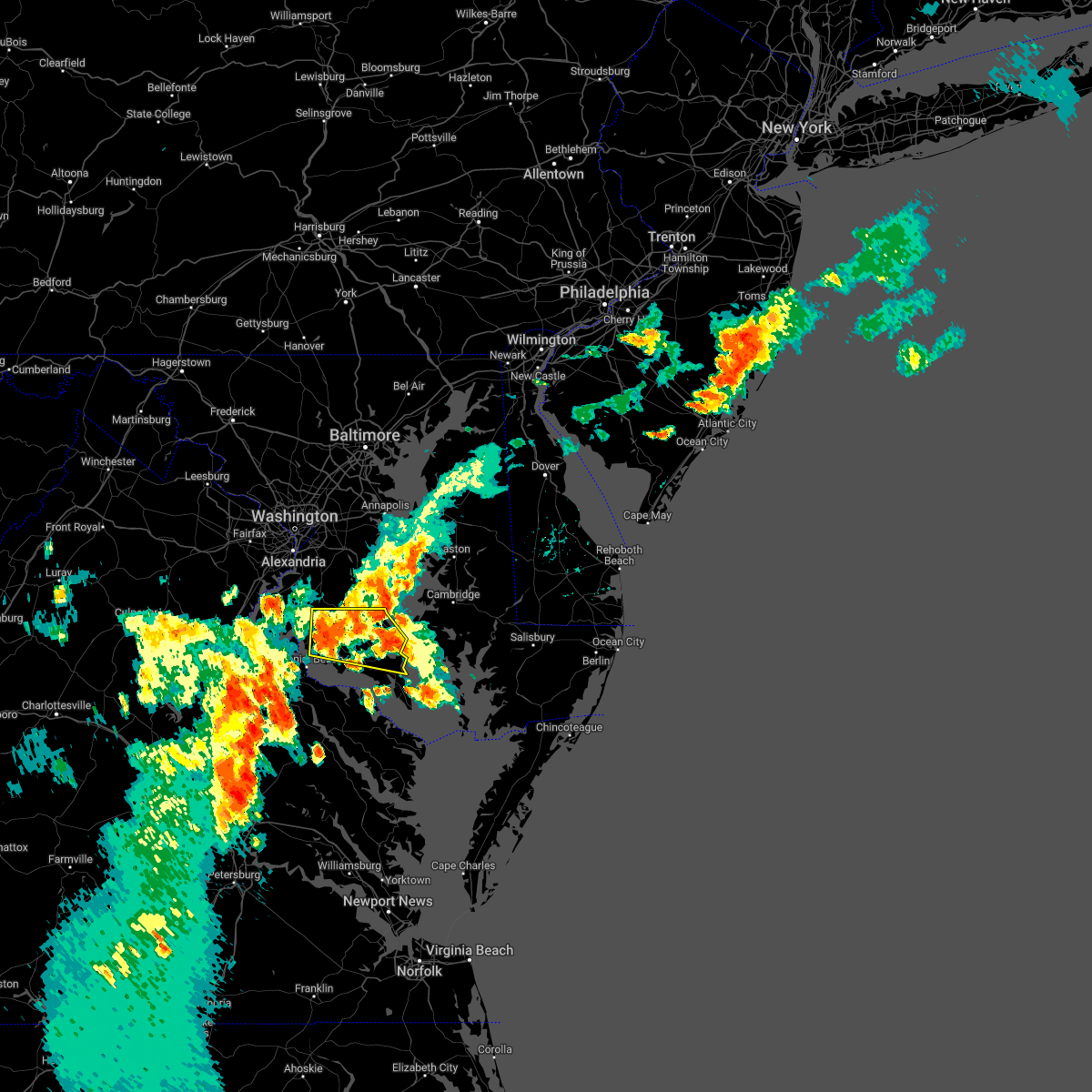 Interactive Hail Maps Hail Map for La Plata, MD