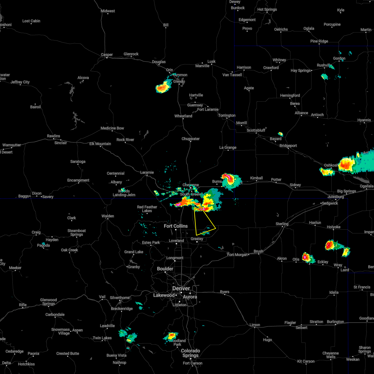Interactive Hail Maps Hail Map for Eaton, CO