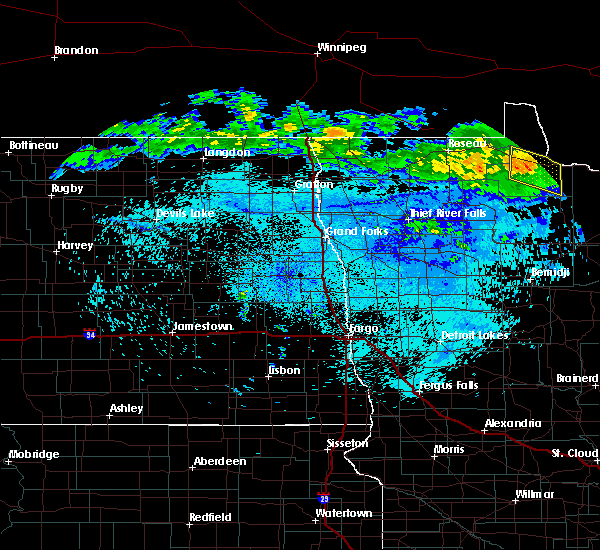 Interactive Hail Maps Hail Map for Baudette, MN