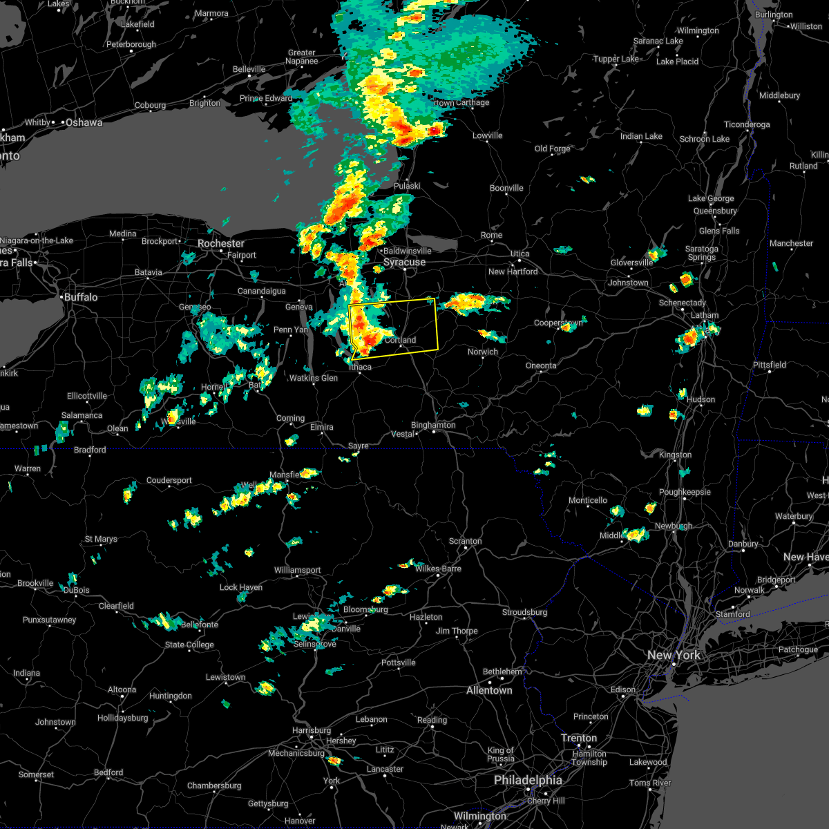 Interactive Hail Maps Hail Map for Homer, NY