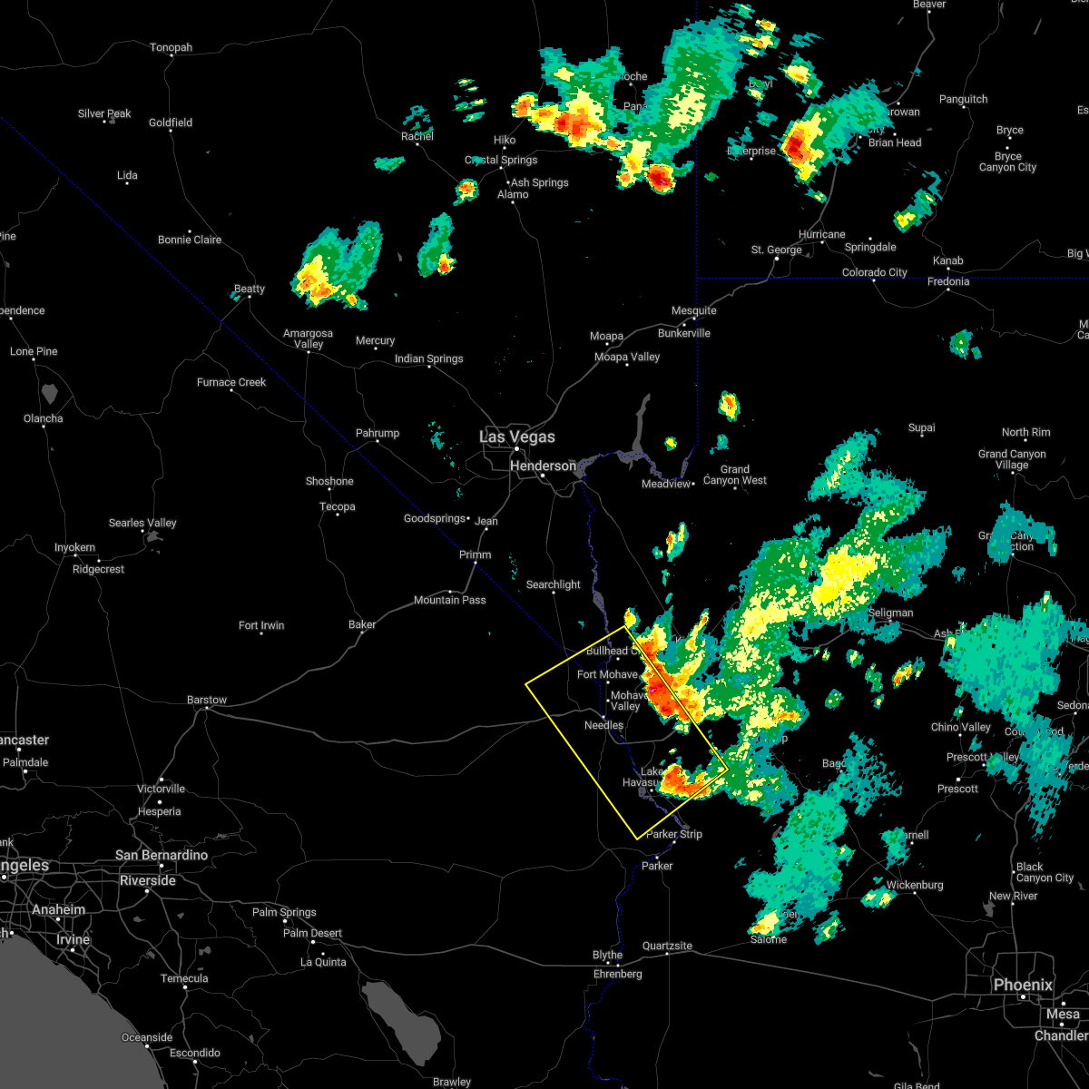 Interactive Hail Maps Hail Map for Yucca, AZ