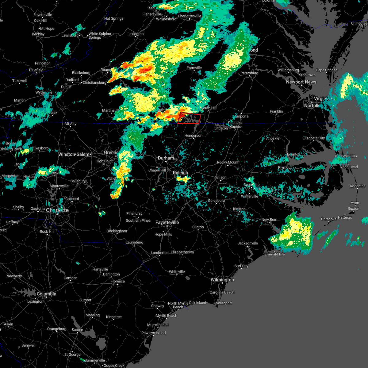 Interactive Hail Maps Hail Map for Clarksville, VA