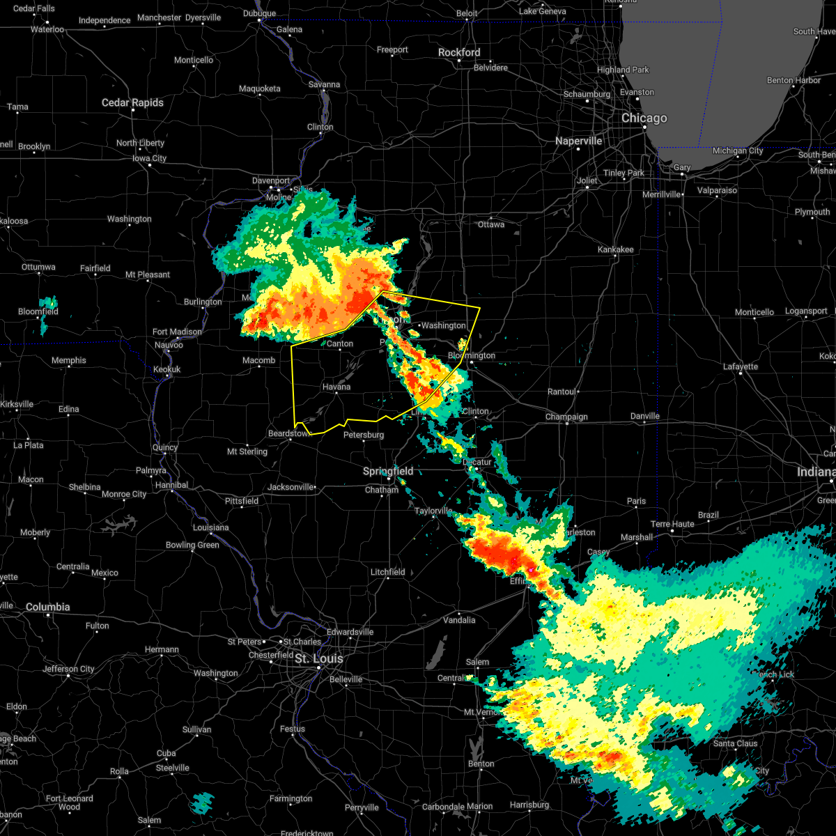 Interactive Hail Maps Hail Map for Congerville, IL
