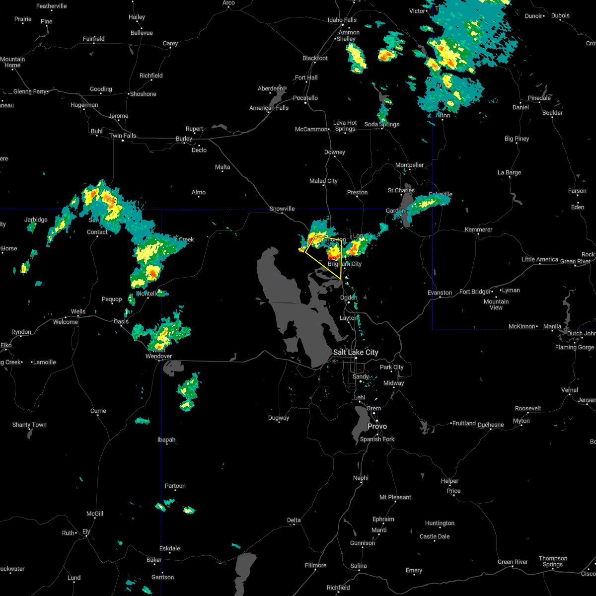 Interactive Hail Maps Hail Map for Tremonton, UT