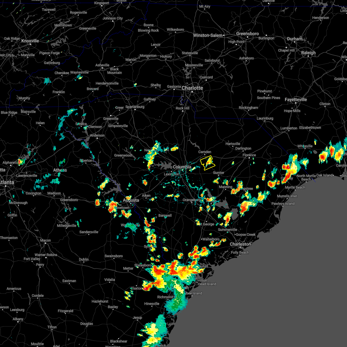 Interactive Hail Maps Hail Map for Rembert, SC