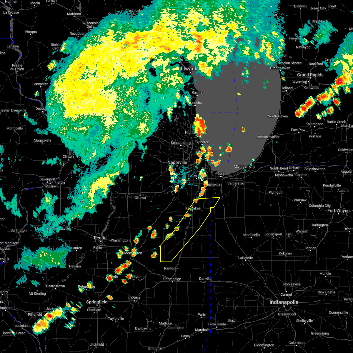 Interactive Hail Maps Hail Map for Kankakee, IL