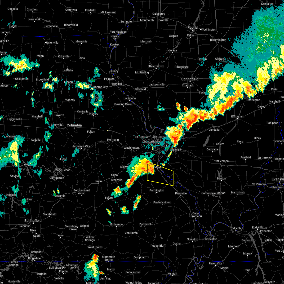 Interactive Hail Maps Hail Map for De Soto, MO