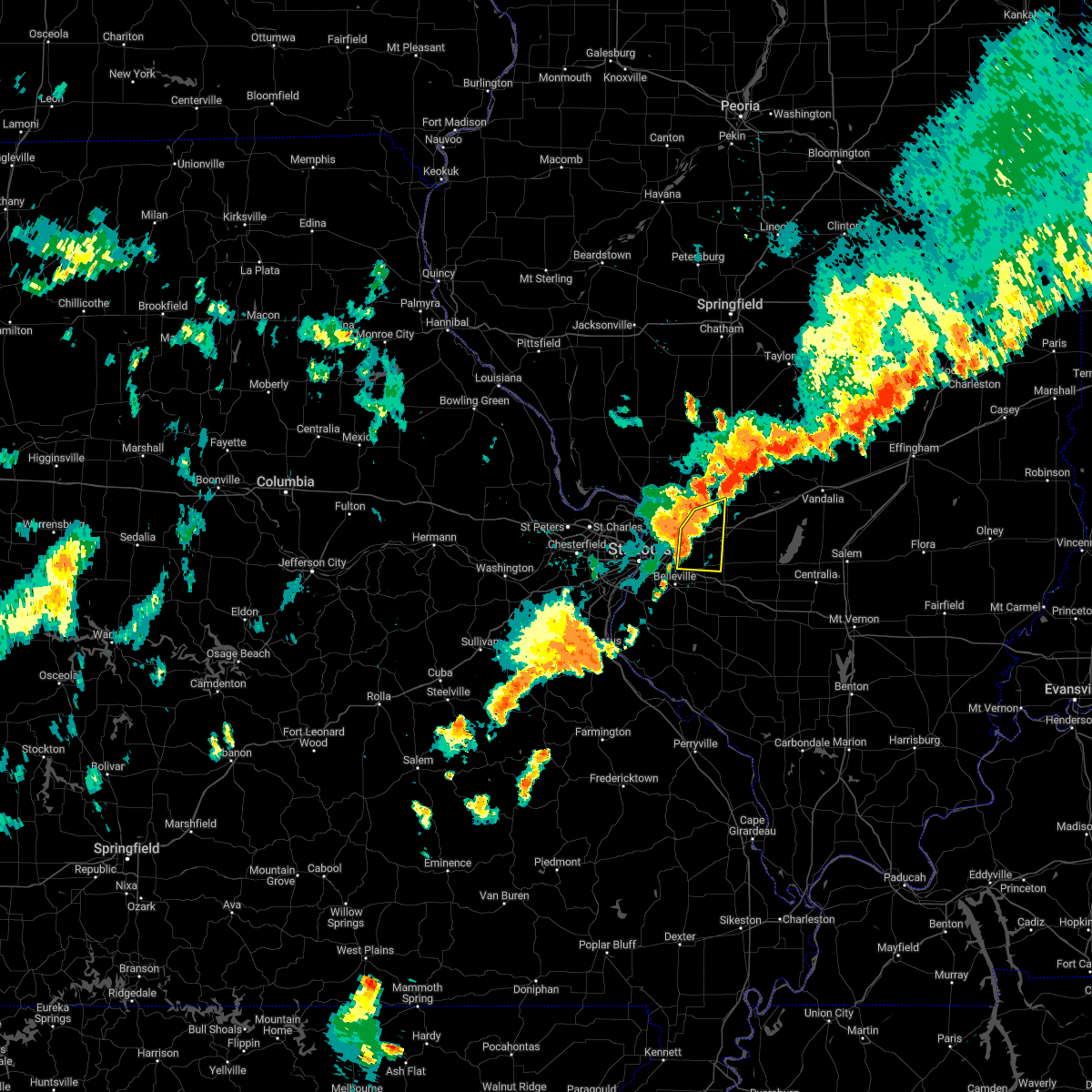 Interactive Hail Maps Hail Map for Edwardsville, IL