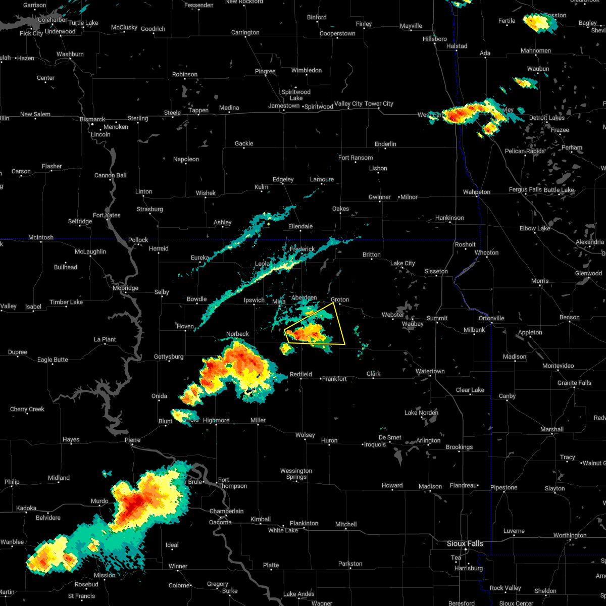 Interactive Hail Maps Hail Map for Verdon, SD