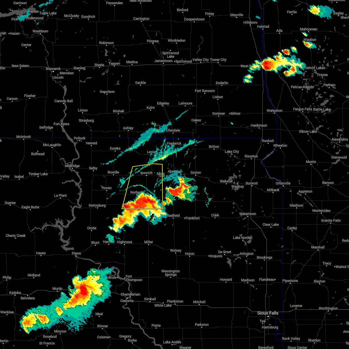 Interactive Hail Maps Hail Map for Roscoe, SD