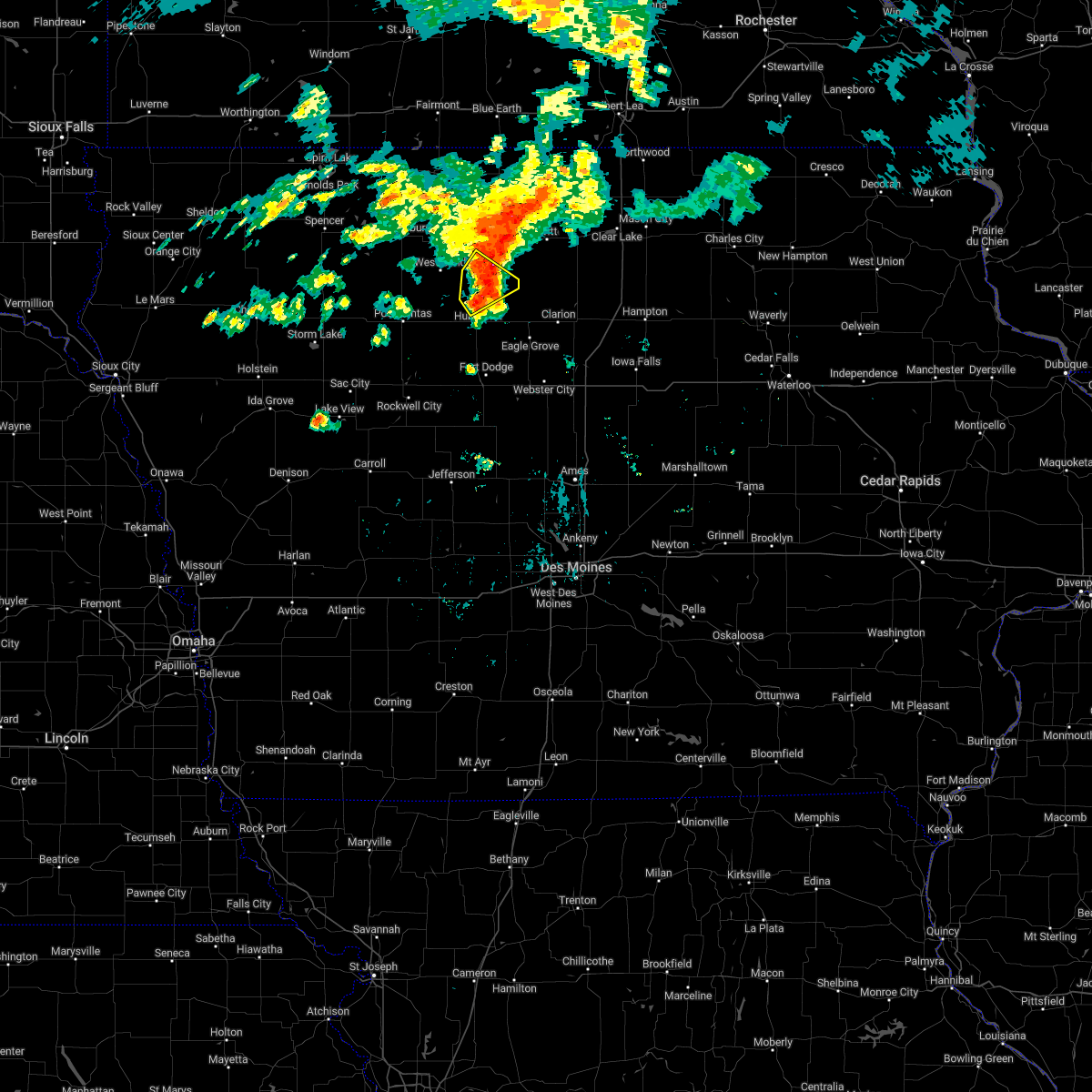 Interactive Hail Maps Hail Map for Livermore, IA