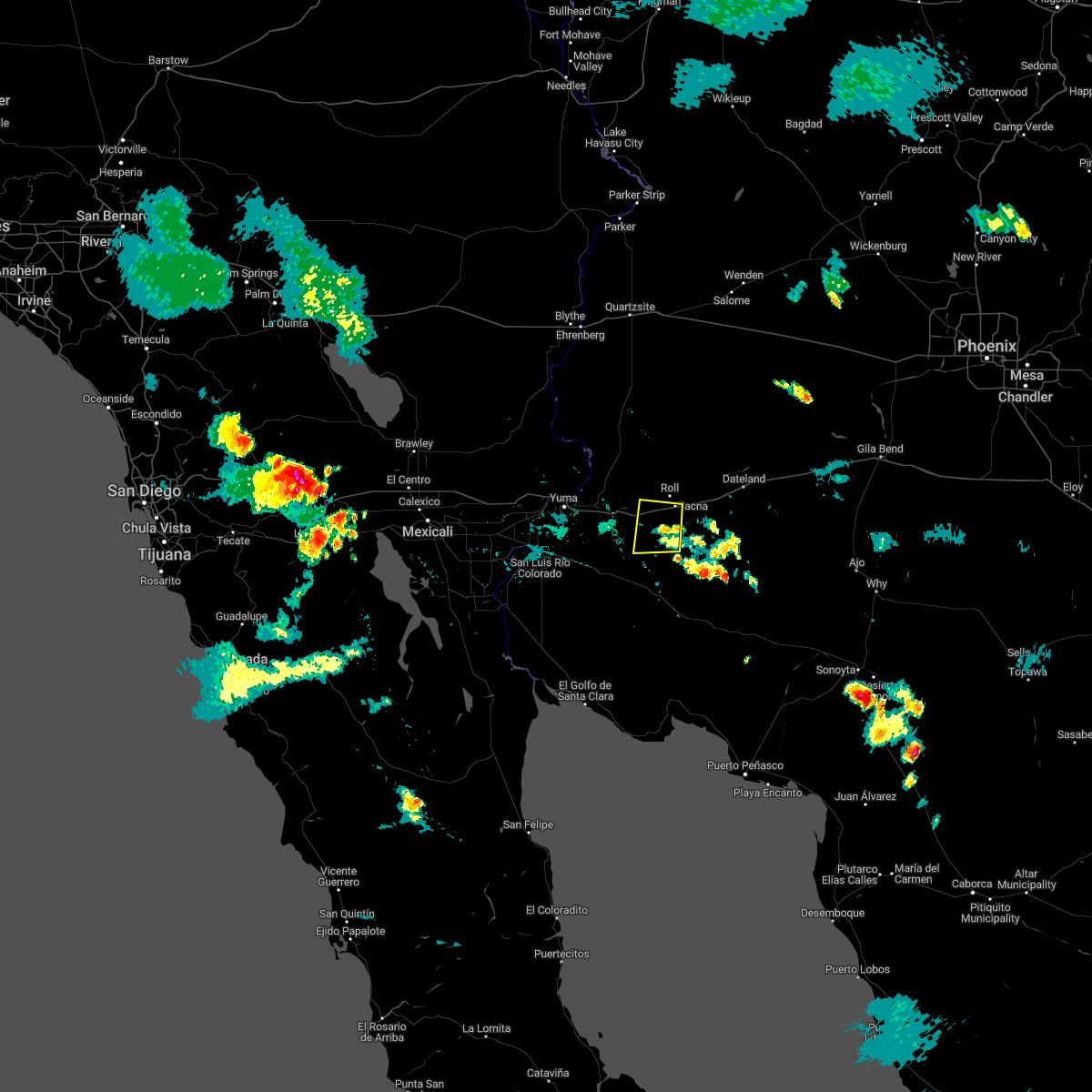 Interactive Hail Maps Hail Map for Tacna, AZ