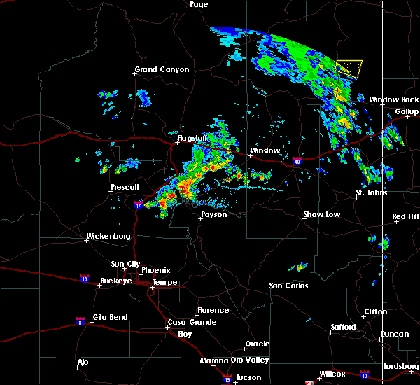 Interactive Hail Maps Hail Map for Chinle, AZ