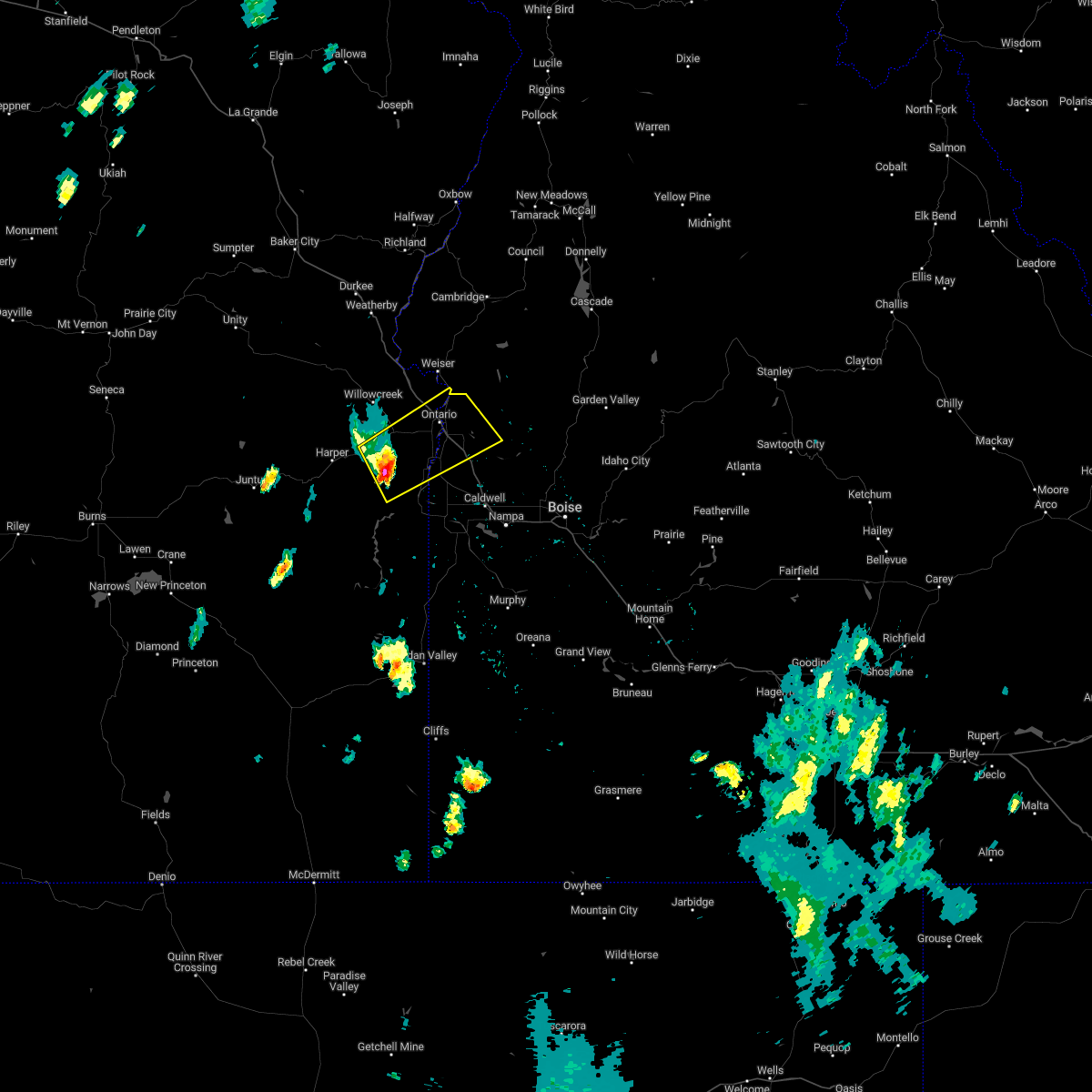 Interactive Hail Maps Hail Map for Fruitland, ID