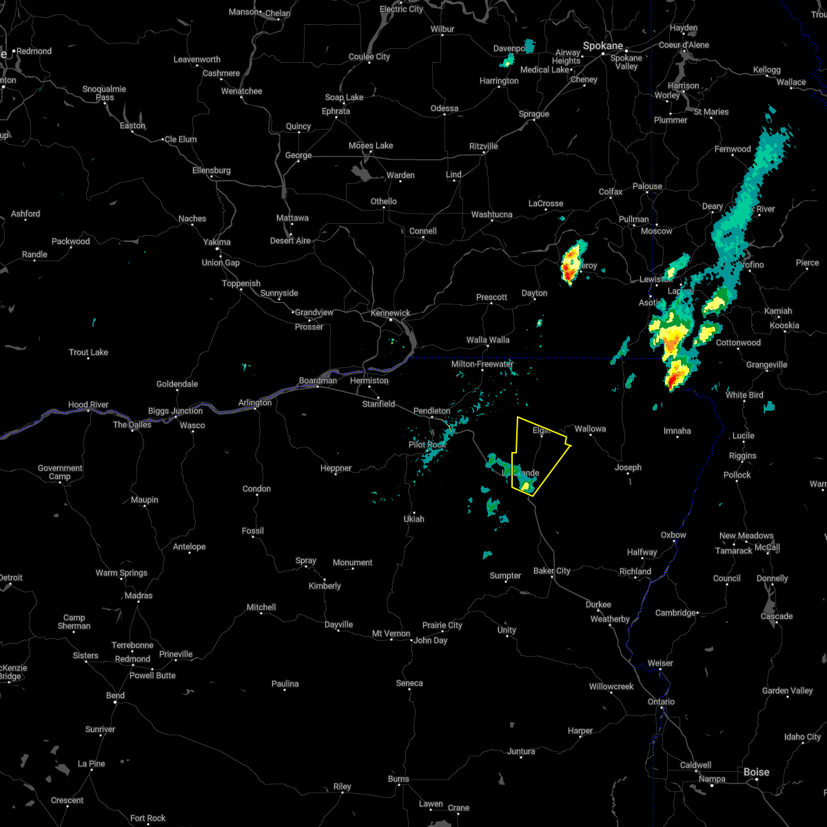 Interactive Hail Maps Hail Map for Elgin, OR
