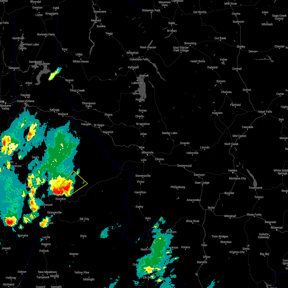 Interactive Hail Maps Hail Map for Pierce, ID