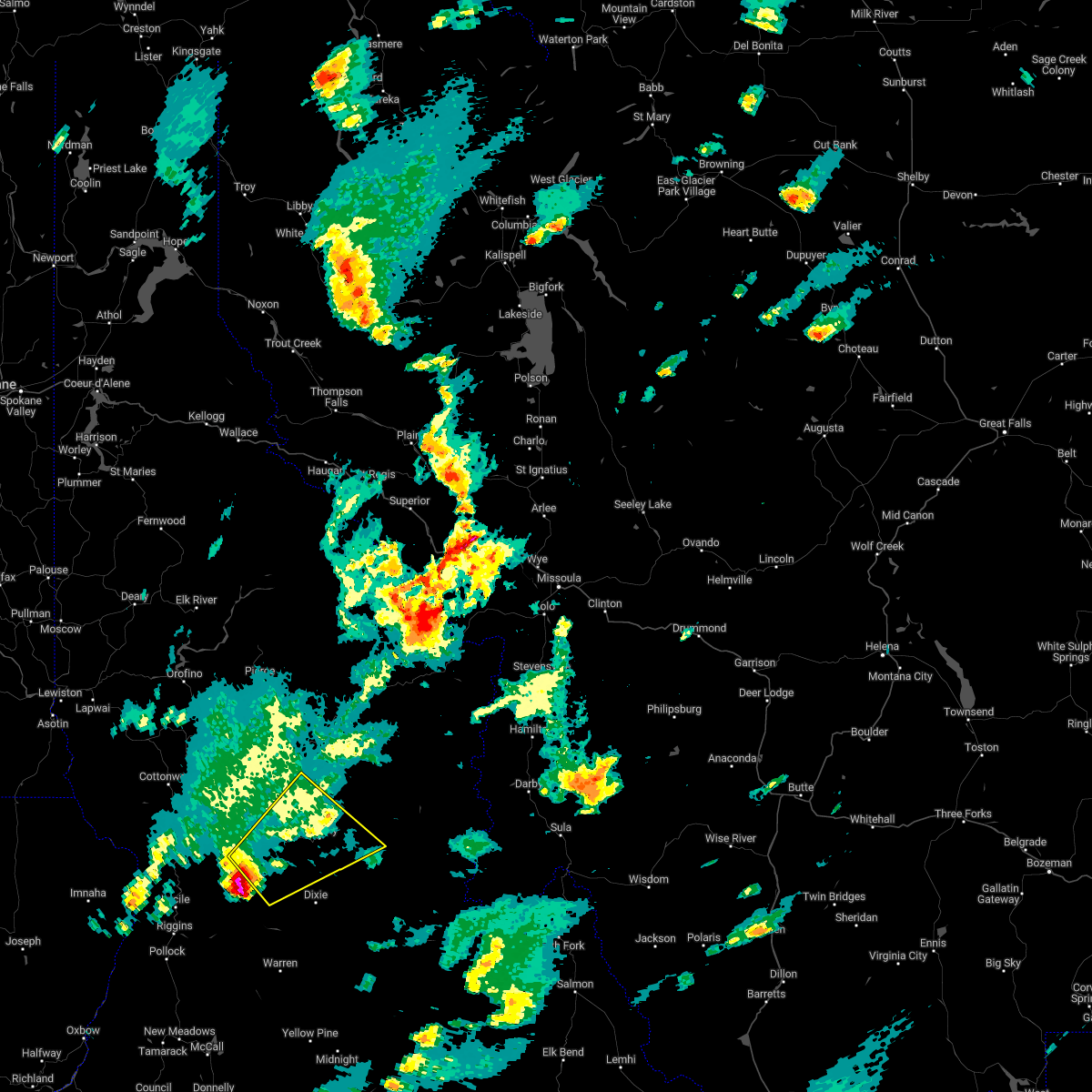 Interactive Hail Maps Hail Map for Elk City, ID