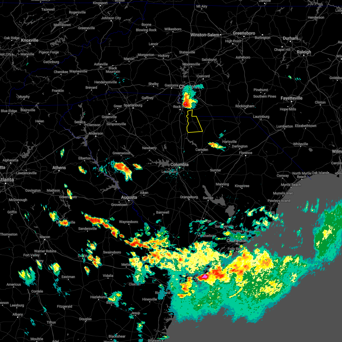 Interactive Hail Maps Hail Map for Catawba, SC