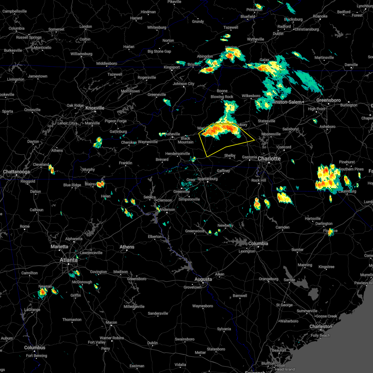 Interactive Hail Maps Hail Map for Lenoir, NC