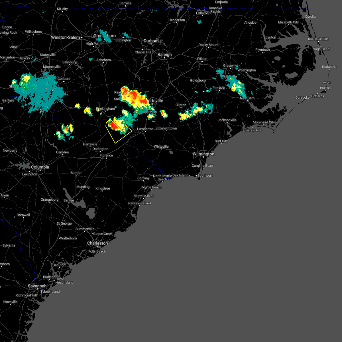 Interactive Hail Maps Hail Map for SC