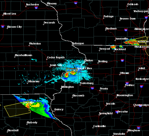 Interactive Hail Maps Hail Map for Davenport, IA