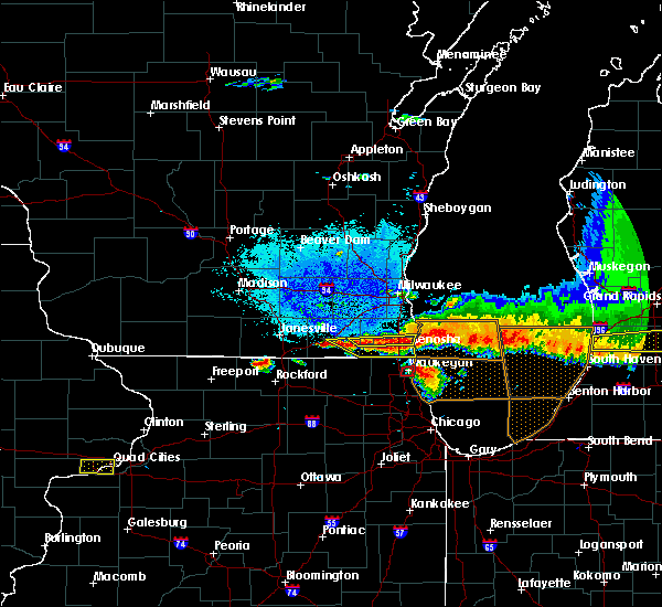 Interactive Hail Maps Hail Map for Racine, WI