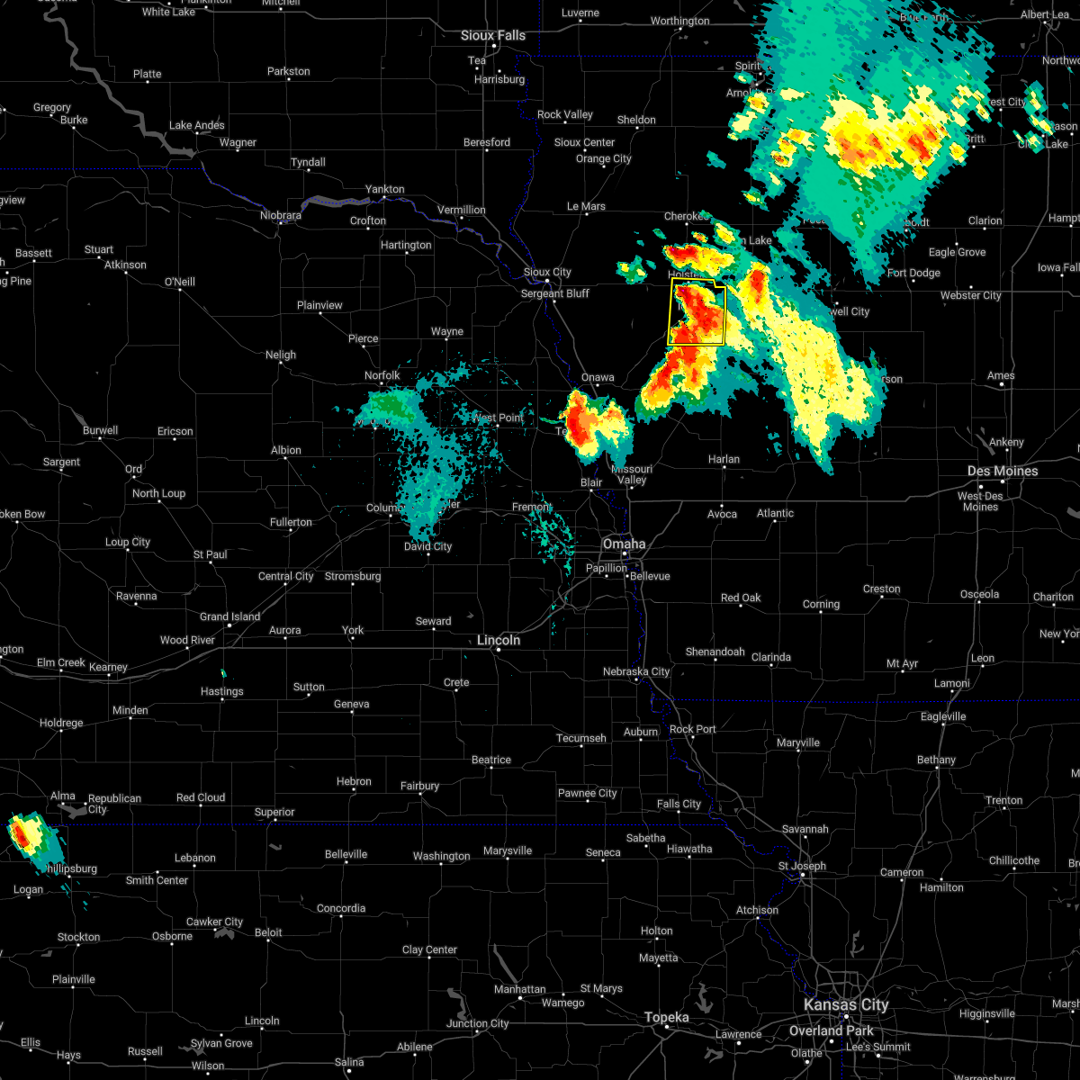 Interactive Hail Maps Hail Map for Holstein, IA