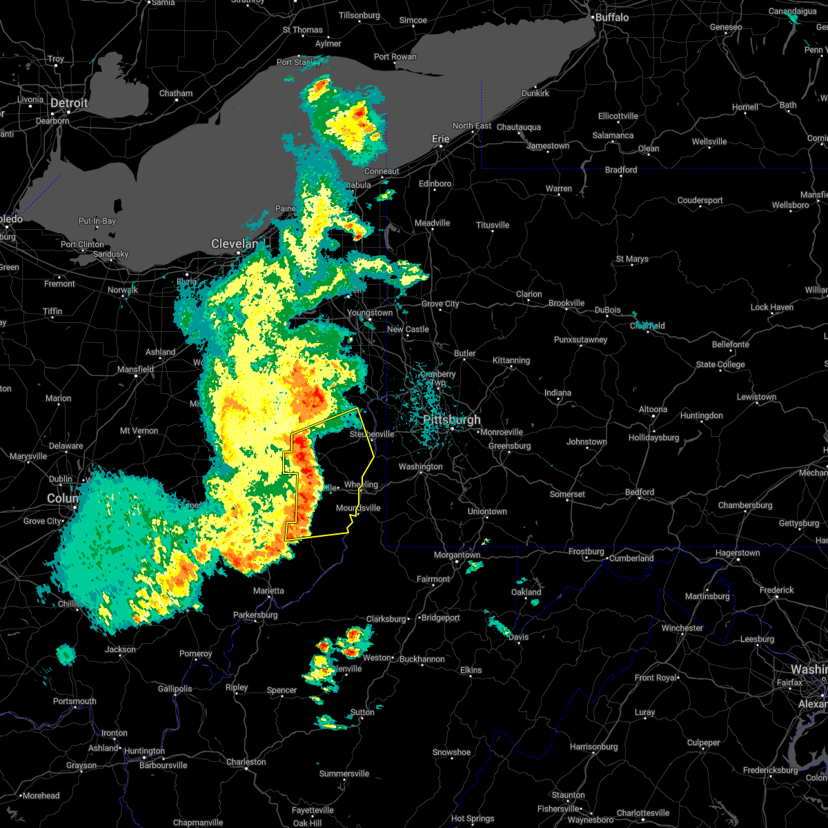 Interactive Hail Maps Hail Map for Barnesville, OH