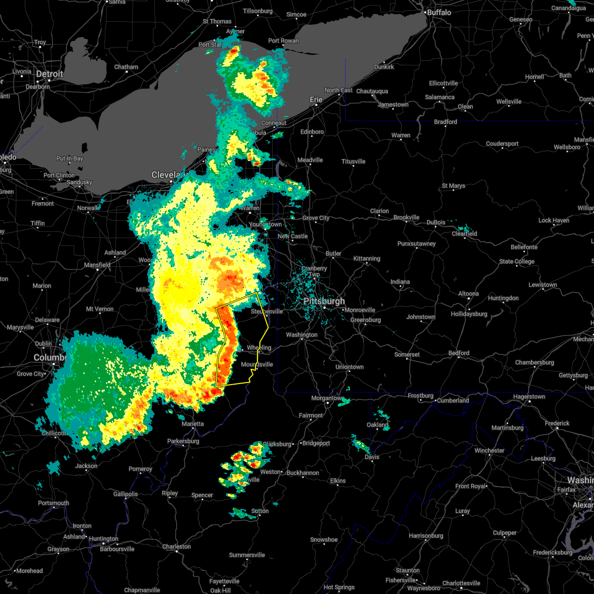 Interactive Hail Maps Hail Map for Barnesville, OH