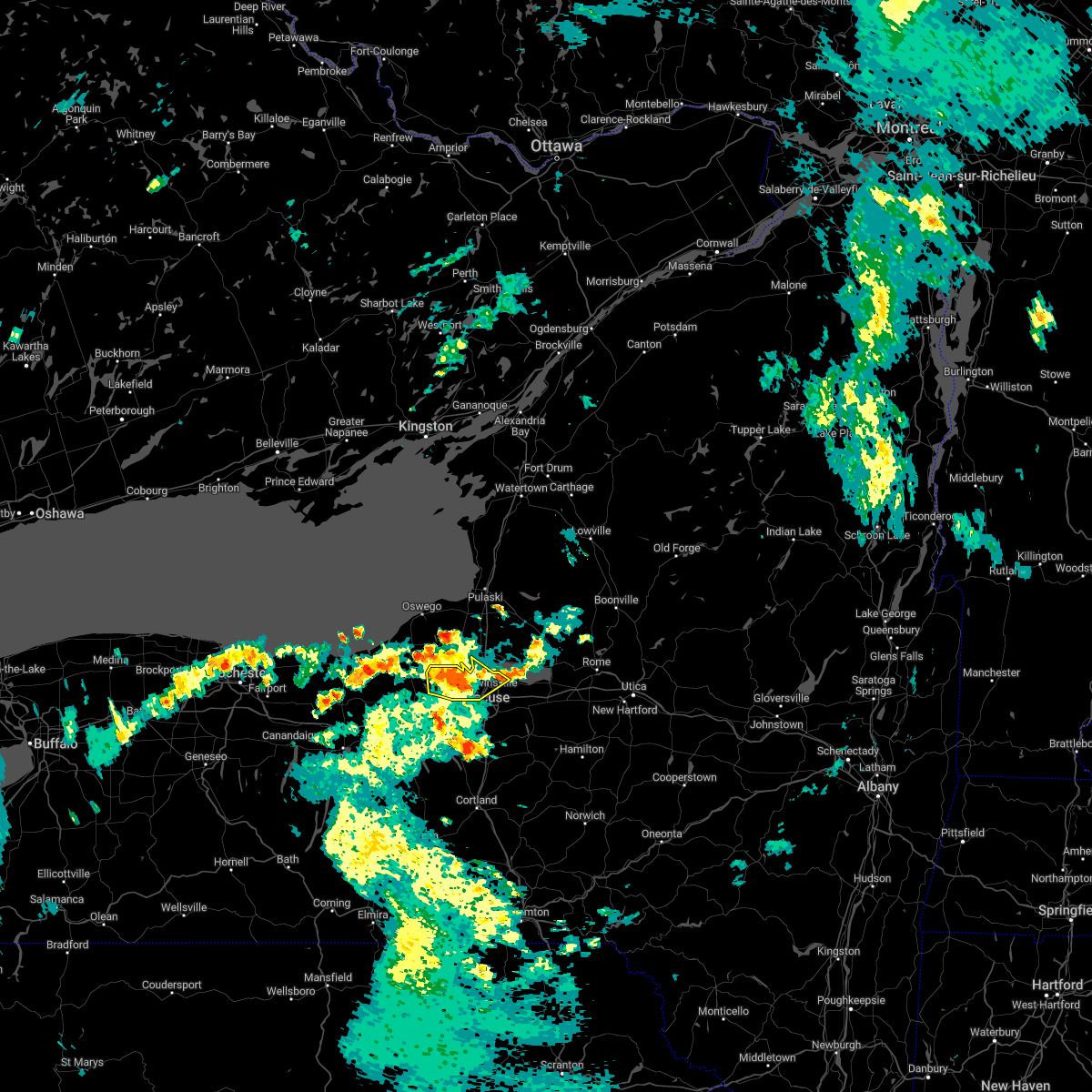 Interactive Hail Maps Hail Map for Syracuse, NY