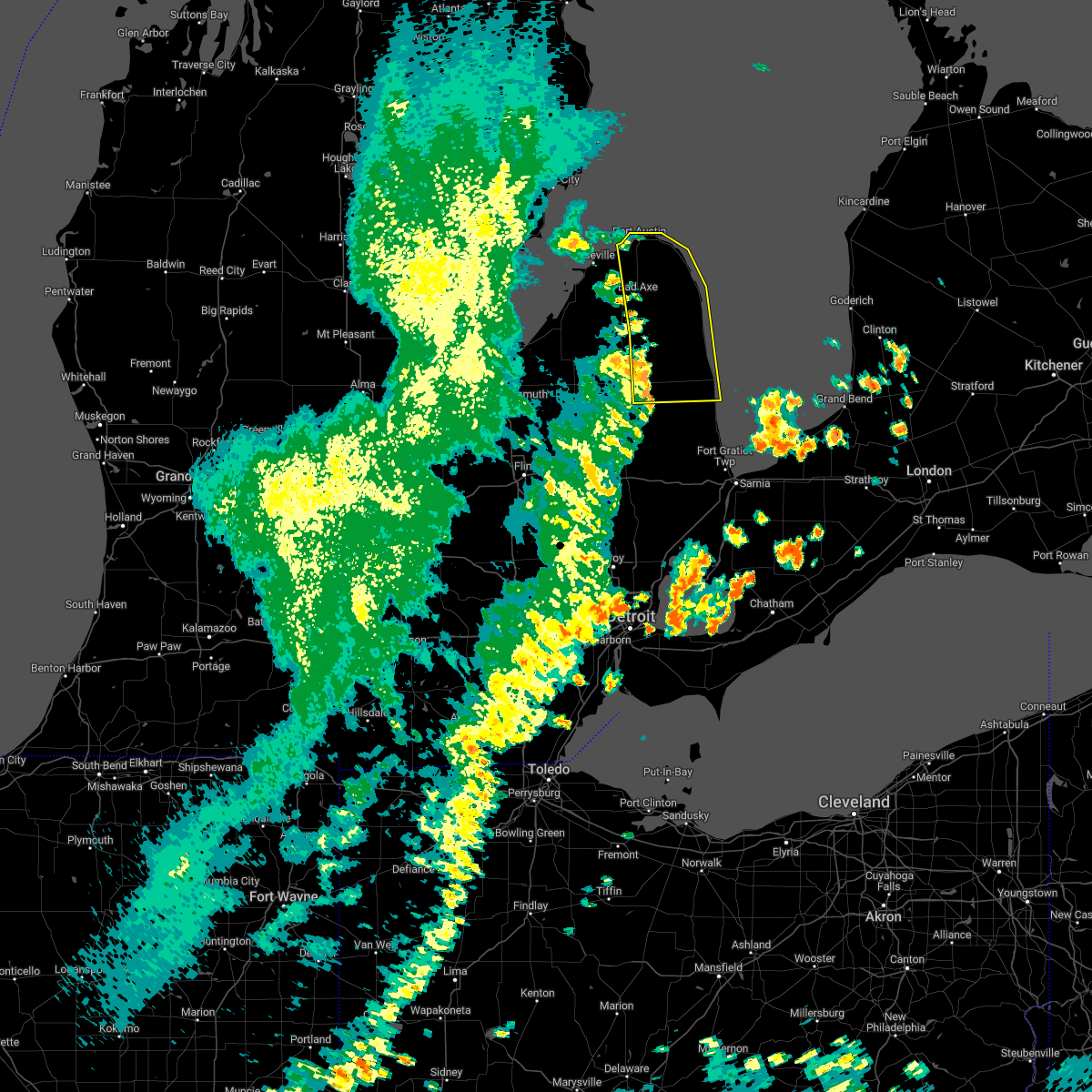 Interactive Hail Maps Hail Map for Port Hope, MI